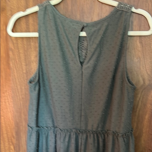 Sleeveless Crochet Detail Dress - Picture 2 of 3